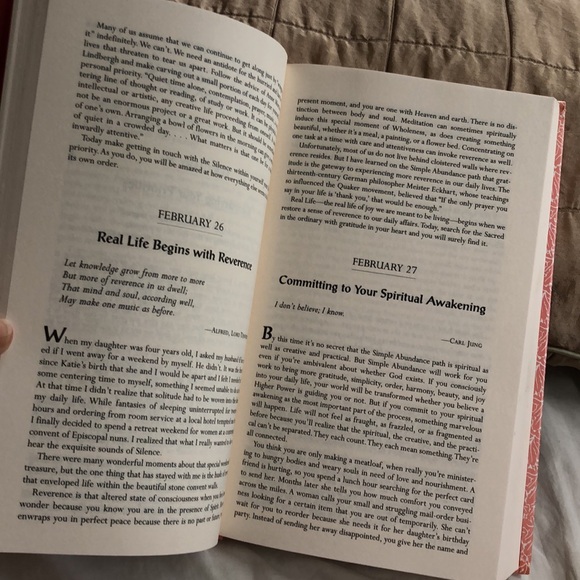 Simple Abundance A Day Book Of Comfort And Joy - Picture 9 of 16